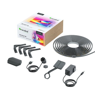 全球Nanoleaf奇光万物摄像头电视机声光随屏光同步变化4D氛围灯带