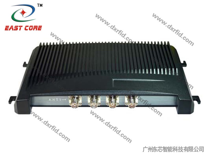 UHF超高频四口成品读写器RFID四通道读头6B/6C双协议915MHz