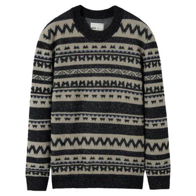 流石男装设计感高端毛衣针织衫男