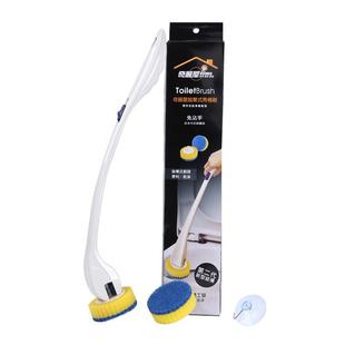 台湾奇丽屋抛弃式马桶刷无死角洗厕所家用坐便神器卫生间清洗刷子