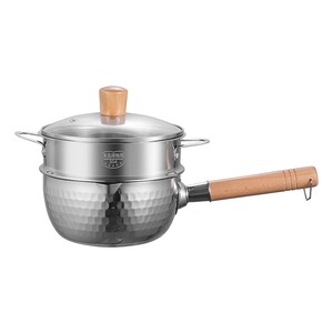 316不锈钢雪平锅一人食电磁炉小锅家用煮面锅热牛奶不粘锅辅食锅