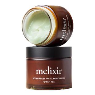 Melixir有机素食主义舒缓面部保湿霜补水修护敏感肌改善暗沉正品
