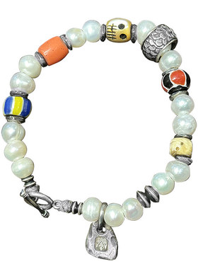 跋折罗VAJRA扎基拉姆珍珠手链