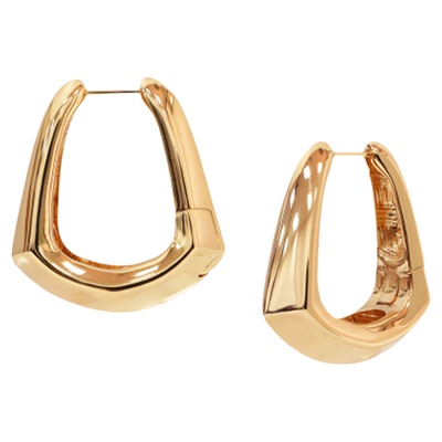 【女神礼物】RC Retro Chic意大利复古时尚首饰 菱镜方锁耳环小