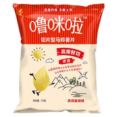 云南特产噜咪啦麻辣味整箱土豆片