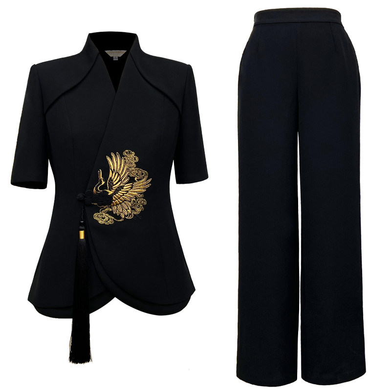 浒城古娘锦悦西服套装上衣