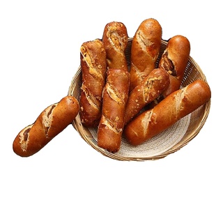 全麦碱水面包棒早餐减低脂无加油卡代餐食品主食饱腹零食法棍吐司