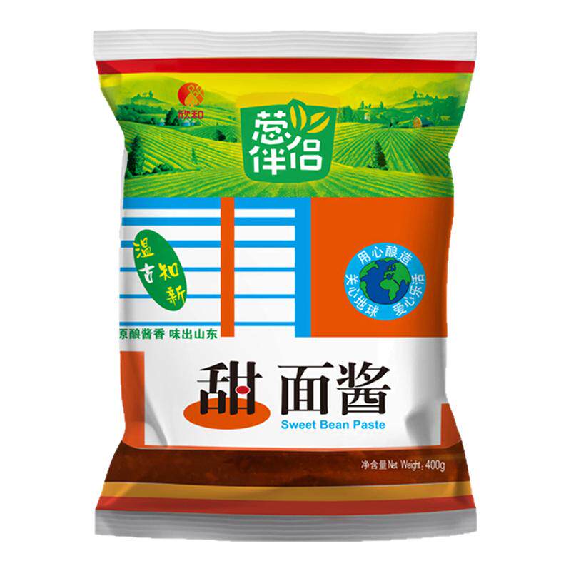 欣和葱伴侣甜面酱豆瓣酱大酱袋装炒菜专用黄豆酱蘸酱炒菜调味酱