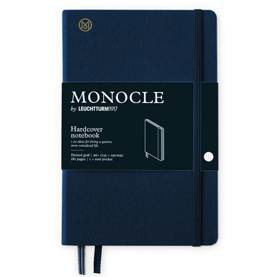 德国灯塔monocle笔记本b6亚麻布