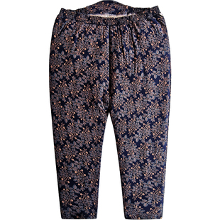 特体肥胖妈妈超大号厚棉裤大肚子女老人太太加肥大码驼绒保暖裤冬