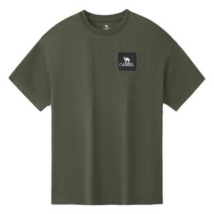 [小冰T]骆驼夏日T恤女2026夏新款冰感速干情侣T恤圆领短袖上衣男