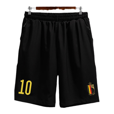 比利时国家队欧洲杯足球迷五分裤