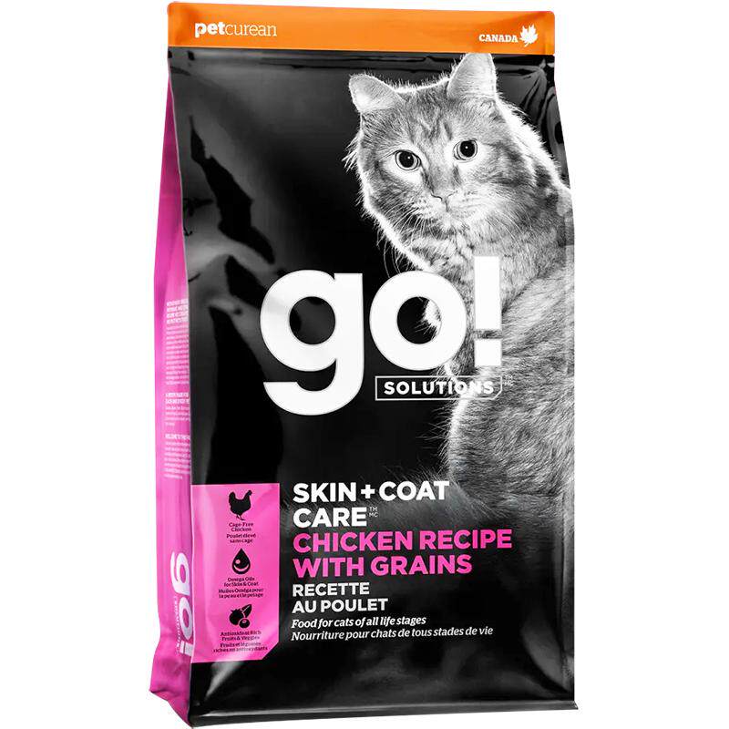 GO美毛猫粮去骨鲜鸡肉挑食猫推荐三文鱼美毛少掉毛低脂室内猫