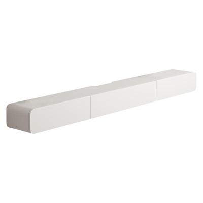 奶油风壁挂式烤漆整装