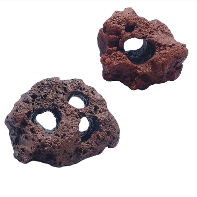 火山石鱼缸观赏小鱼小虾躲避屋