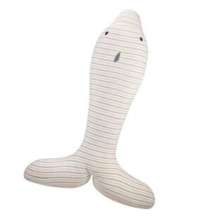 乐瓜海豚可爱公仔抱枕女生睡觉床上仰睡枕护腰超软睡眠专用可拆洗