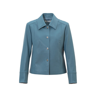 Ditto/迪图2025秋季新款极简风外套女通勤复古短款上衣