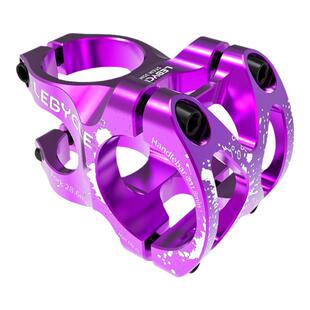 乐百客山地自行车越野速降短把立AM/DH街攀CNC超轻镂空31.8把立管