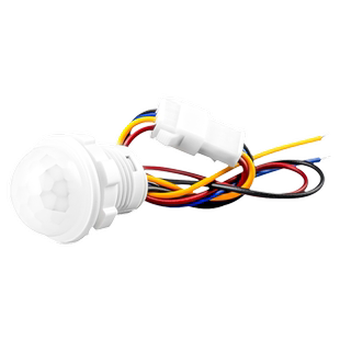 红外线人体感应器开关220v延时光控开关可调小头模块嵌暗装吸顶式