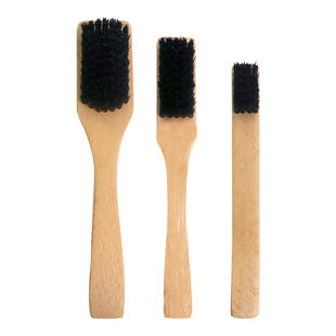 干洗店进口黑胶丝刷打板刷大中小衣服前处理刷干洗店去渍刷硬毛刷