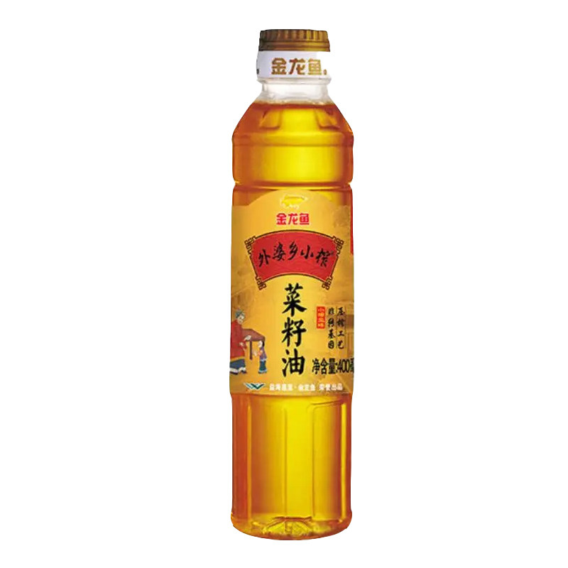 金龙鱼菜籽油400ML小瓶装