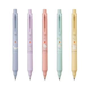 文具uni三菱铅笔M5-KS自动铅笔三丽鸥限定升级版KURU TOGA黑科技自转铅芯不易断芯0.5mm学生专用考试素描HB