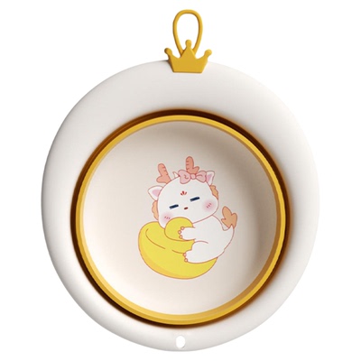 可折叠脸盆儿童式折叠盆家用卡通婴儿宝宝塑料盆子母婴用品