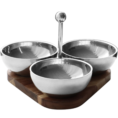 EpeiusHome不锈钢零食盘