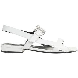 Sergio RossiSergio Rossi/SR女鞋SR TWENTY BUCKLE系列平底凉鞋