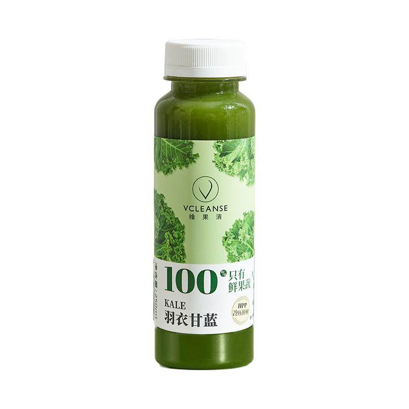 维果清 羽衣甘蓝果蔬汁HPP鲜榨蔬菜汁芹菜黄瓜汁液体沙拉冷藏饮料