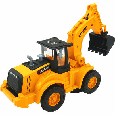 挖掘机中秋节灯笼手提发光音乐