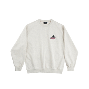 XLARGE秋冬季男士宽松百搭卫衣2025年新款圆领潮流街头风上衣男款