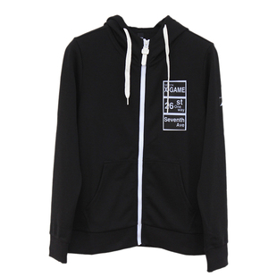 满两件包邮 S码 班尼路开衫卫衣男装秋季上衣连帽休闲拉链外套