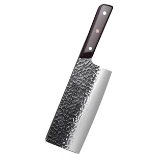 十八子作刀具菜刀锻打小菜刀斩切两用刀厨师专用家用不锈钢厨房刀