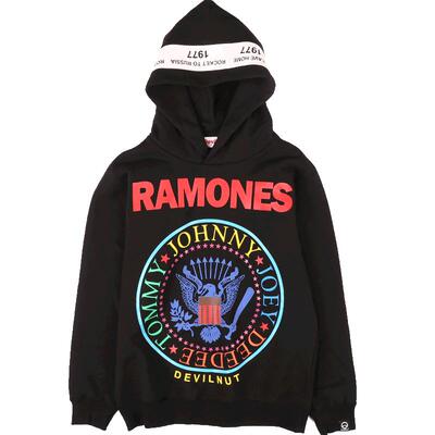 恶魔纯棉套头雷蒙斯ant连帽卫衣