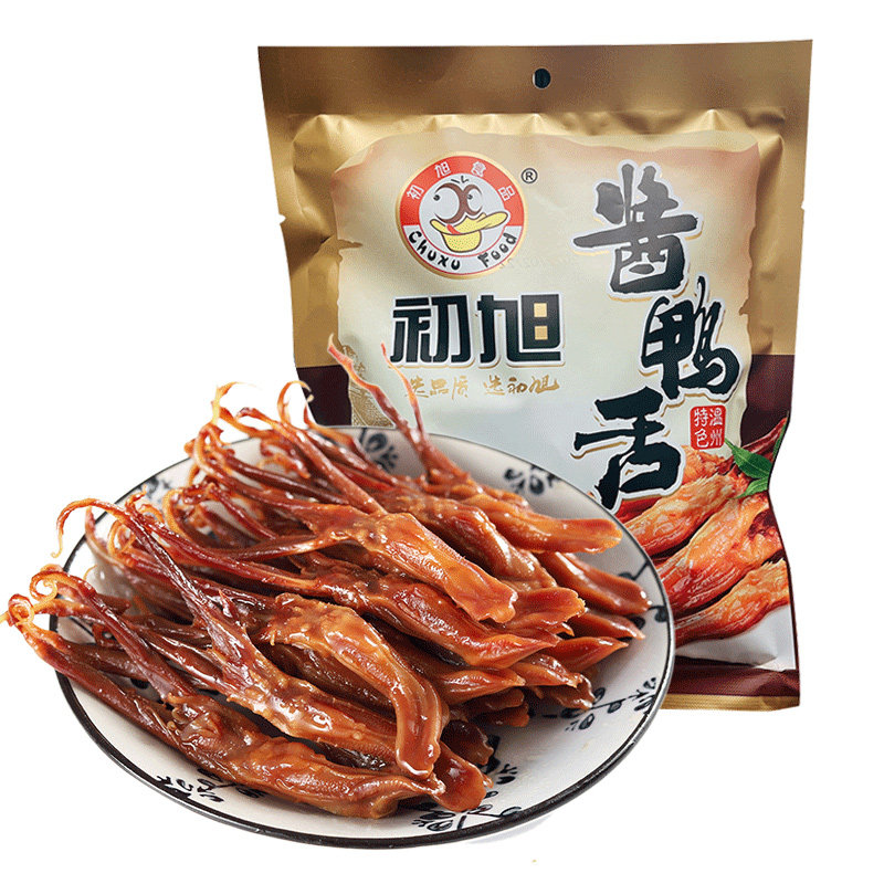 温州特产 初旭酱鸭舌礼盒装880g 零食大礼包