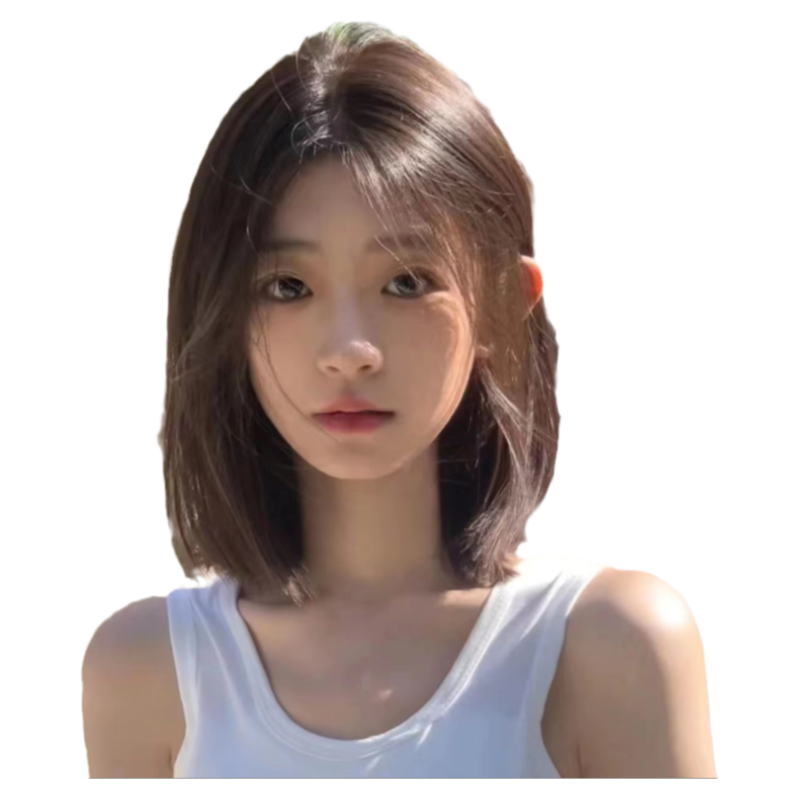 假发女短发减龄时尚全头套式