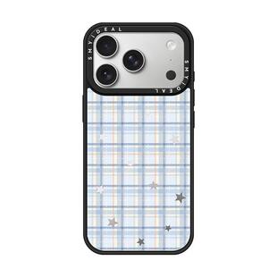 磁吸手机壳适用17苹果iphone17promax蓝色18格子星星15华为pura70mate80小米15荣耀magic8vivo300/oppofindx8