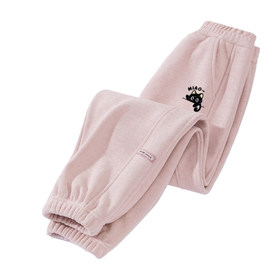 真维斯童装女童加绒裤子冬季