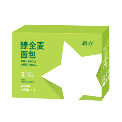 怡力全麦低脂无糖精吐司
