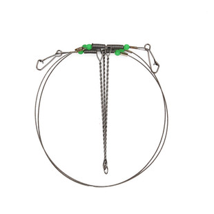 海钓钢丝串钩天平钓组2/3/4/5组淡水钓葫芦八字环分钩器渔具配件