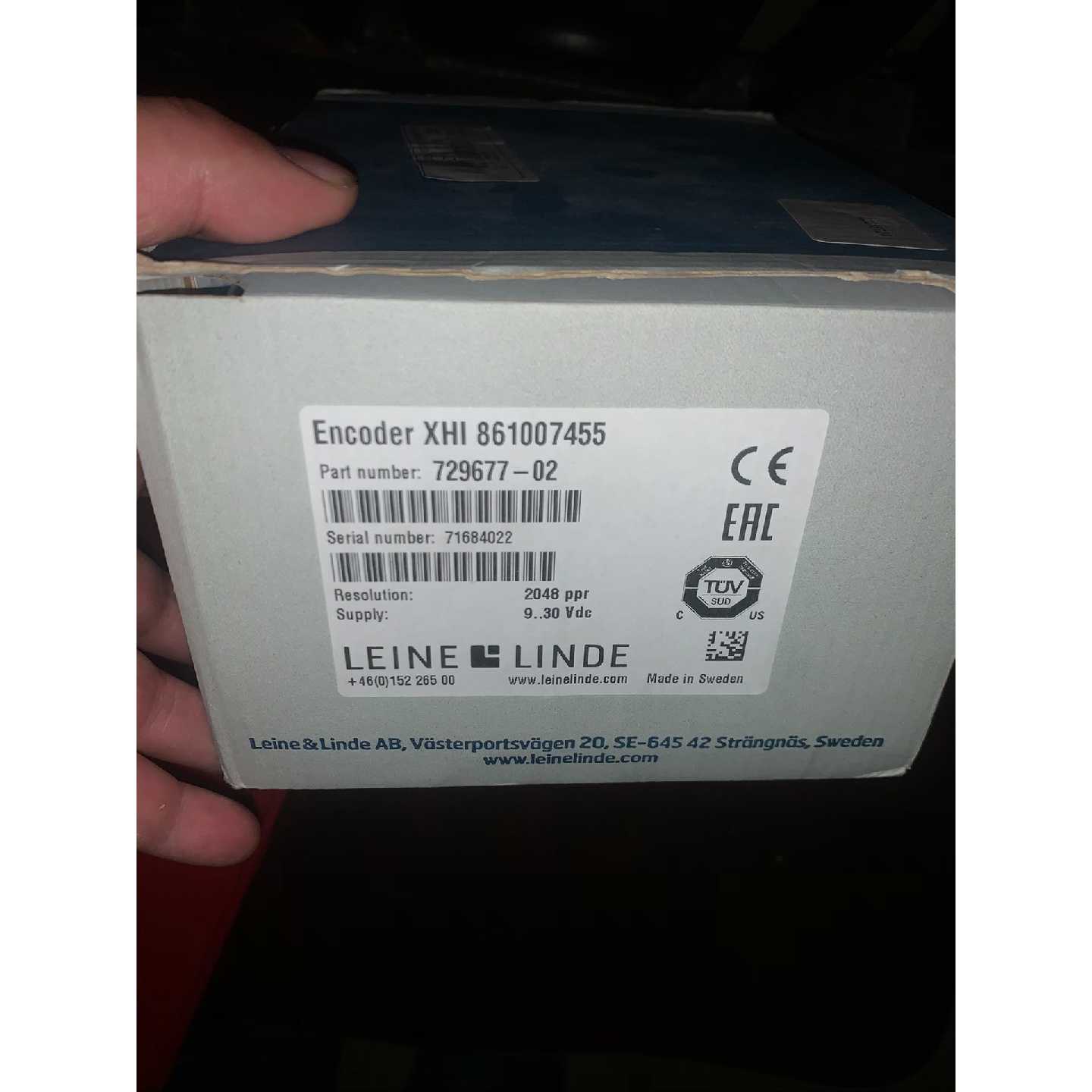 议价-莱纳林德编码器,XHI861007455 现