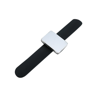 化妆师专用磁吸腕带一字夹吸铁磁力手环发夹磁盘影楼专业发卡腕带