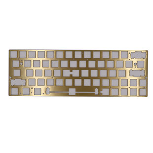 GH60机械键盘 60%铜定位板61/左移64配列 GK64X 61X分裂空格模块