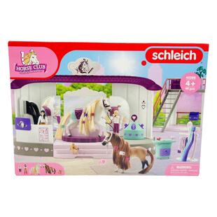 Schleich德国思乐玩具马术俱乐部美容院购物中心 送女孩生日礼物