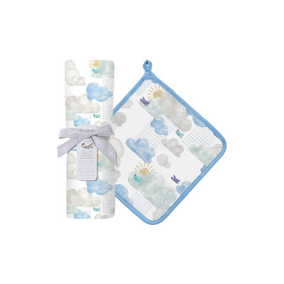 NestDesigns婴儿纱布包单盖毯