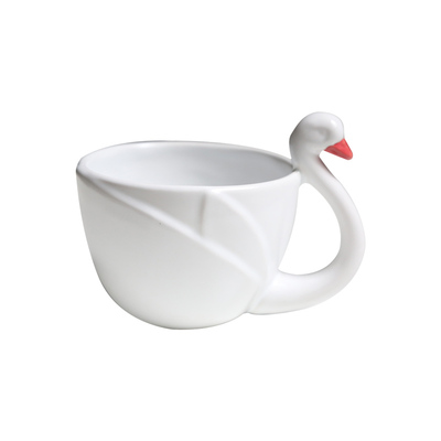 lovely甜蜜天鹅唯美爱人陶瓷水杯