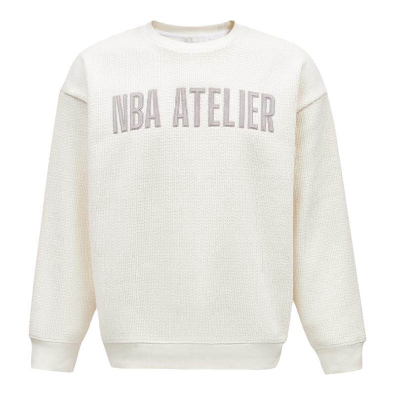 NBAATELIER男士宽松刺绣卫衣