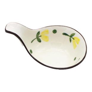 小黄花陶瓷料碟 家用油盐酱醋味碟 火锅蘸料小碗 凉菜咸菜小盘子