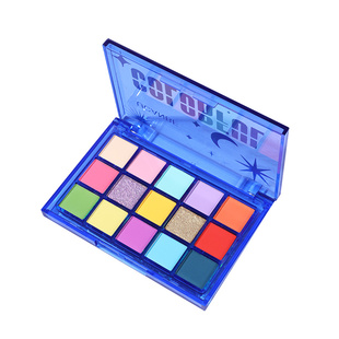 ucanbe甜梦幻镜15色马卡龙眼影盘彩色多巴胺玩妆显色小众表演舞台